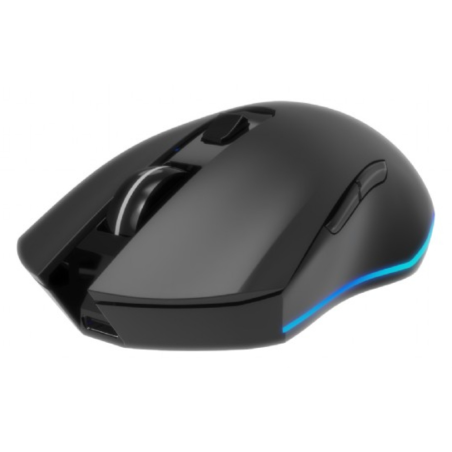 RATON GAMING GEMBIRD RGB INALAMBRICO RECARGABLE DE 6 BOTONES FIREBOLT NEGRO