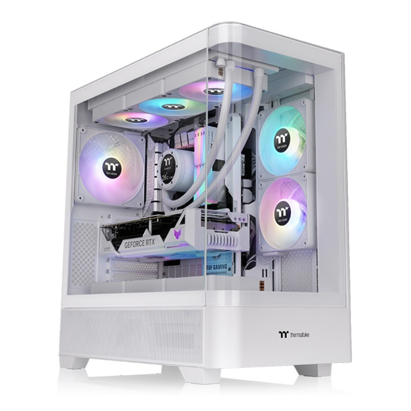 CAJA ATX THERMALTAKE VIEW 290 USB C X 2 1XVENT120MM ARGB BLANCO S N FUENTE