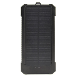 POWERBANK SOLAR GEMBIRD 10000 mAh NEGRO