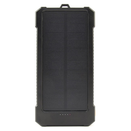 POWERBANK SOLAR GEMBIRD 10000 mAh NEGRO