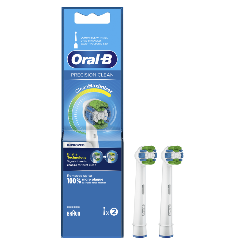 ACCESORIO DENTAL BRAUN ORAL B EB20RB 2 UNI PRECISION CLEAN 2 UDS