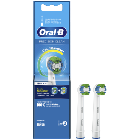 ACCESORIO DENTAL BRAUN ORAL B EB20RB 2 UNI PRECISION CLEAN 2 UDS