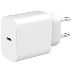 CARGADOR RAPIDO GEMBIRD USB TYPE C DE 20 W BLANCO