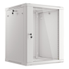 ARMARIO LANBERG MURAL RACK 19 15U 600X600 FLAT PACK GRIS PUERTA CRISTAL