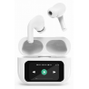 AURICULARES GEMBIRD TWS LCD ANC 01 W BLANCO BT