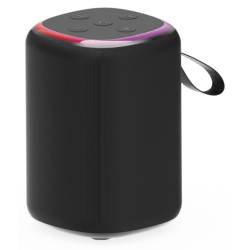 ALTAVOZ PORTATIL SPK BT LED 08S 3W BT NEGRO LUZ LED