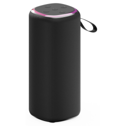 ALTAVOZ PORTATIL GEMBIRD SPK BT LED 08L 10W BT NEGRO LUZ LED