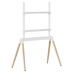 SOPORTE DE SUELO GEMBIRD PARA TV 55 86 BLANCO MADERA