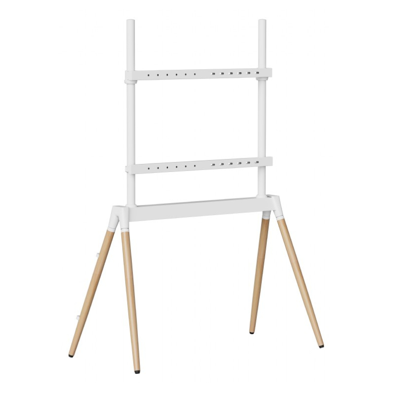 SOPORTE DE SUELO GEMBIRD PARA TV 55 86 BLANCO MADERA