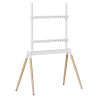SOPORTE DE SUELO GEMBIRD PARA TV 55 86 BLANCO MADERA