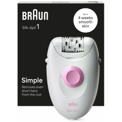 DEPILADORA ELECTRICA BRAUN SILK EPIL 1 SE1 000 CABLE 20 PINZAS