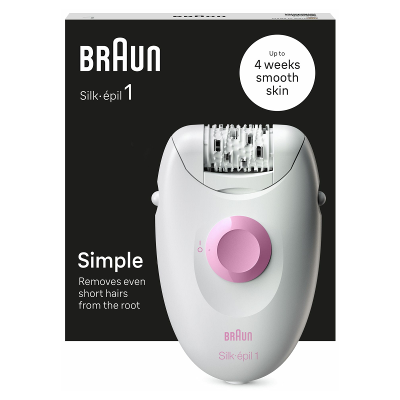 DEPILADORA ELECTRICA BRAUN SILK EPIL 1 SE1 000 CABLE 20 PINZAS