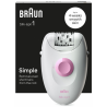 DEPILADORA ELECTRICA BRAUN SILK EPIL 1 SE1 000 CABLE 20 PINZAS