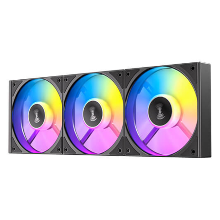 VENTILADOR CAJA ANTEC CONNECT 120 3X VENT 120MM RGB NEGRO