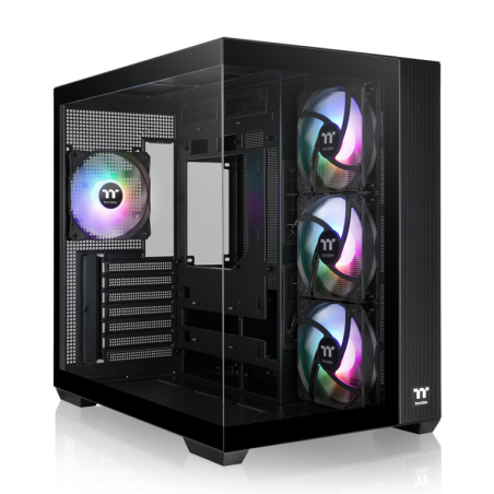 CAJA ATX THERMALTAKE VIEW 380 USB CX1 2XVENT120MM ARGB NEGRO S N FUENTE