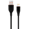 CABLE DE CARGA Y DATOS GEMBIRD DE SILICONA PREMIUM DE 8 CLAVIJAS 15 M NEGRO