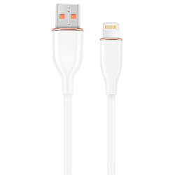 CABLE DE CARGA Y DATOS GEMBIRD DE SILICONA PREMIUM DE 8 CLAVIJAS 15 M BLANCO