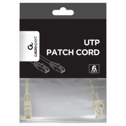 CABLE RED GEMBIRD UTP CAT6 025M COBRE GRIS