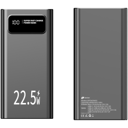 LEOTEC POWERBANK 30000MAH 225W PD20W NEG 1 USB C4USB A INC USB A A USB C