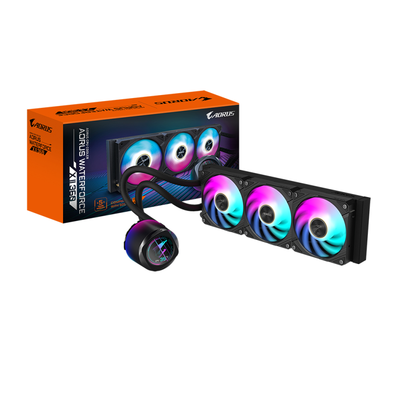 REFRIGERACION LIQUIDA CPU GIGABYTE AORUS WATERFORCE 360 NEGRO