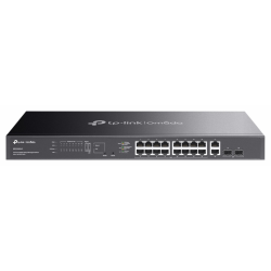 SWITCH TP LINK OMADA ES220GMP 16 PORT GIGA POR 2 PORT RJ45 2 SFP
