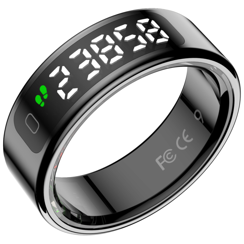 LEOTEC SMART RING KOR MAU NEGRO TALLA 10