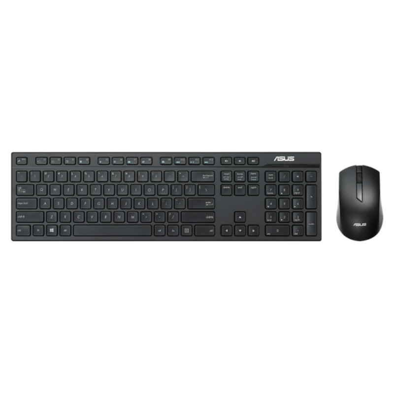COMBO TECLADO RATON ASUS W2500 RF INALAMBRICO BLACK