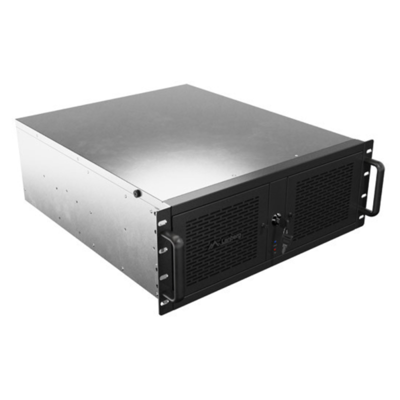 CAJA SERVIDOR LANBERG ATX PARA RACK 19 4U 520 12 2XUSB 30 5XVENTILADORES