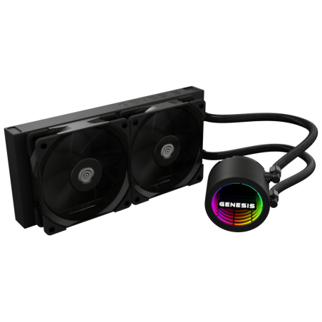 VENTILADOR GENESIS REFRIGERACION LIQUIDA HYDRIA 240 120MM PASTA TERMICA