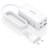 CARGADOR GAN AISENS SOBREMESA 100W 3XUSB C PD30 QC40 QC50 USB A QC30