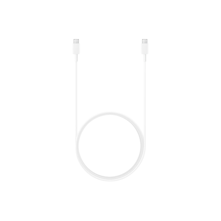 CABLE SAMSUNG USB C USB C 18M 3A WHITE