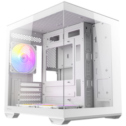 CAJA ANTEC CX60M ARGB MATX BLANCO 2XVENT REV 120 MM 1X120MM 2XUSB SN FUENTE