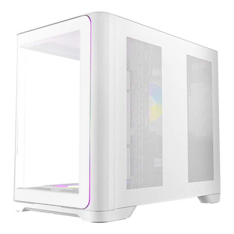 CAJA ANTEC C5 CURVE ARGB ATX BLANCO 3XVENT REV 120 MM 1X120MM 2XUSB SN FUENTE