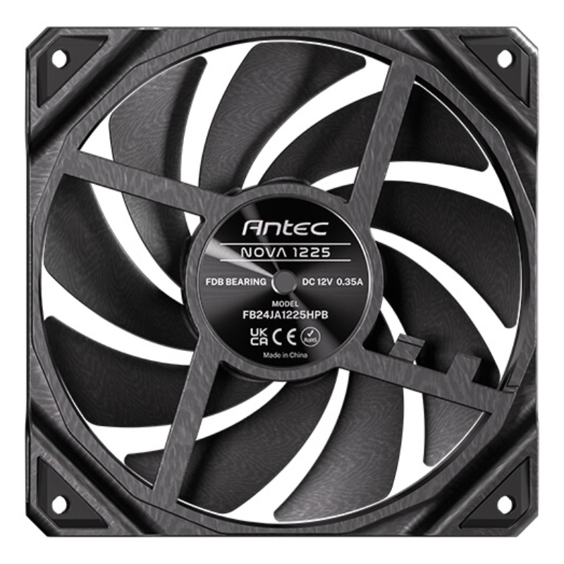 VENTILADOR CAJA ANTEC NOVA 1X VENT 120MM NEGRO