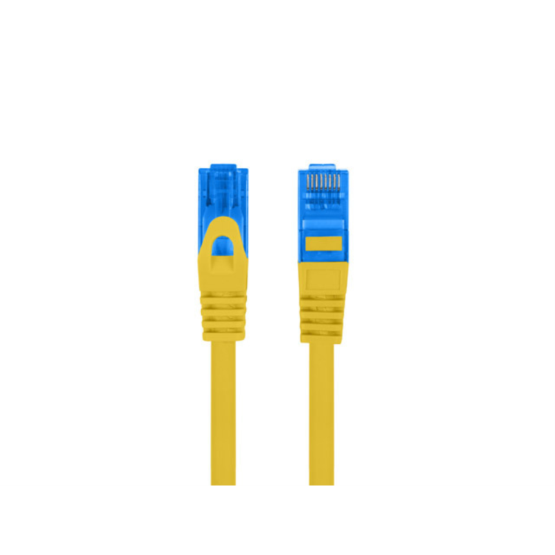 CABLE RED LANBERG CAT6A S FTP LSZH CCA 05M AMARILLO FLUKE PASSED