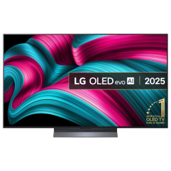 TV LG OLED EVO AI C5 OLED55C54LA 55 UHD 4K SMART TV NEGRO