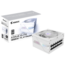 FUENTE ALIMENTACION GIGABYTE MODULAR AORUS ELITE P1000W ICE ATX BLANCO