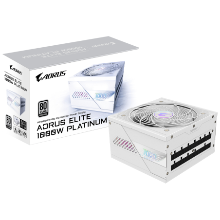 FUENTE ALIMENTACION GIGABYTE MODULAR AORUS ELITE P1000W ICE ATX BLANCO