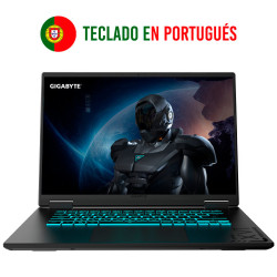 PORTATIL GIGABYTE A16 i7 13620H 16GB 1TB RTX5050 16 WUXGA FreeDOS