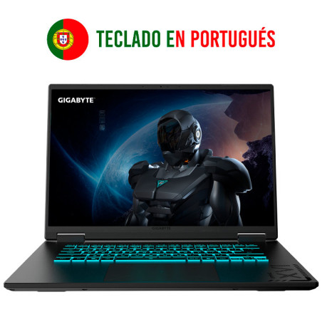 PORTATIL GIGABYTE A16 i7 13620H 16GB 1TB RTX5050 16 WUXGA FreeDOS