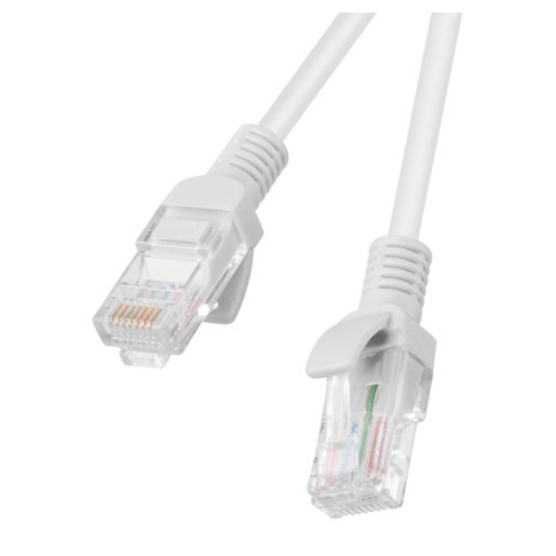 CABLE DE RED LANBERG LATIGUILLO CAT6 UTP 025M GRIS FLUKE PASSED PACK 10 UDS
