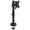 SOPORTE MESA TOOQ PANTALLAS GIRA INCLI 17 32 NEGRO