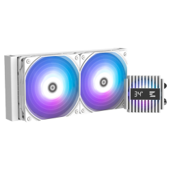 REFRIGERACION LIQUIDA CPU ZALMAN ALPHA2 A24 ARGB 240MM BLANCO