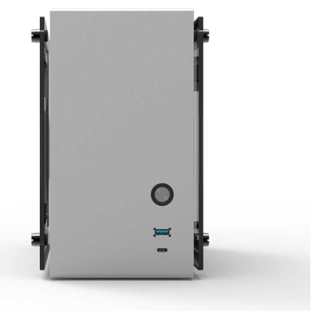 CAJA ZALMAN M4 MINI ITX M2 1 X VENT 800MM ARGB 2XUSB 30 SILVER S N FUENTE