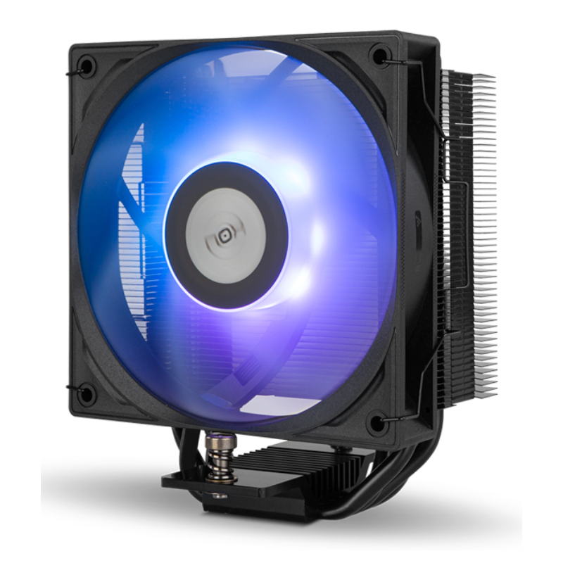 VENTILADOR CPU NOX HUMMER R 400ARGB NEGRA ALTO RENDIMIENTO