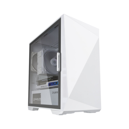 CAJA ZALMAN Z1 ICEBERG MICRO ATX 3XVENT 120MM 2XUSB 30 BLANCO S N FUENTE
