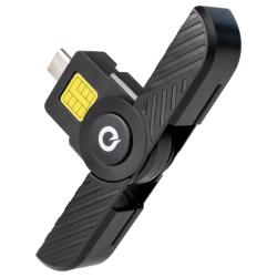 LECTOR TARJETAS TOOQ DNIE USB C 20 NEGRO