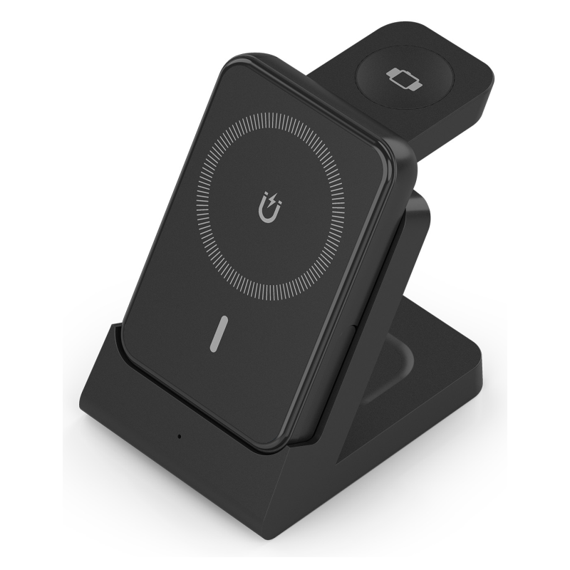 CARGADOR AISENS INALAMBRICO USB C 4 EN 1 15W MOVIL APPLE WATCH AURICULARES