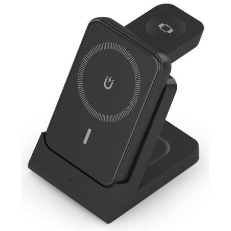 CARGADOR AISENS INALAMBRICO USB C 4 EN 1 15W MOVIL APPLE WATCH AURICULARES