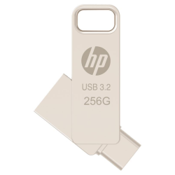 USB 32 HP 256GB X206C A OTG TIPO C METAL